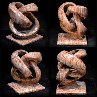 Artist: Carlo Martinez - Title: Strawberry Twist - Medium: Stone Sculpture - Year: 2015