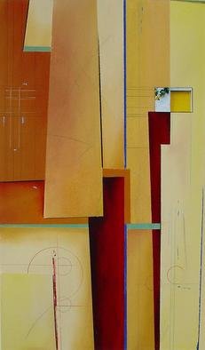 Christian Culver: 'Divergent Paths 8', 2003 Pastel, Abstract. Pastel media, incorporates architectural photography. On paper. ...