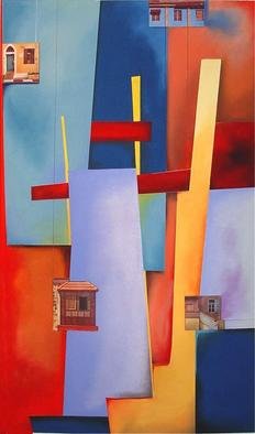 Christian Culver: 'Windows 2', 2006 Pastel, Abstract. Pastel/ mixed media on heavy archival 100 lb drawing paper. Uses 