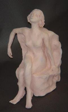 Artist: Bobbie Newman - Title: Sun Bather - Medium: Ceramic Sculpture - Year: 2005