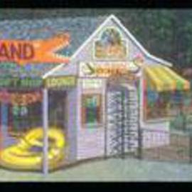 Carol Griffith: 'Gatorland', 1994 Oil Painting, Landscape. Artist Description: Painted on three joined canvases, Gatorland is about my love for fast vanishing 