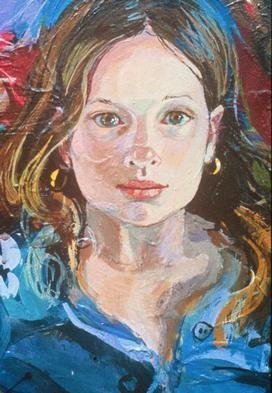 Artist Doyle Chappell. 'Harriet' Artwork Image, Created in 1970, Original Painting Oil. #art #artist
