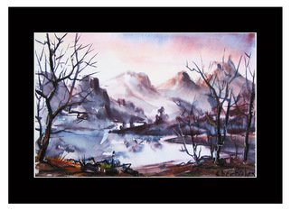 George Chernoles: 'ves', 2009 Watercolor, Landscape. 