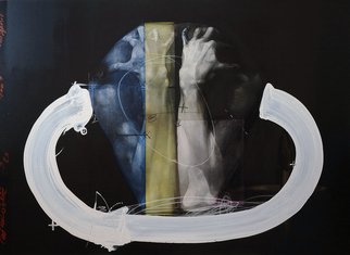 Christo Kasabov: 'MEDITATION', 2009 Oil Painting, Abstract Figurative. 