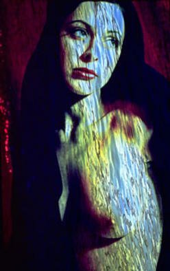 Corrie Ancone: 'ELLUSIVE DESIRE', 1998 Cibachrome Photograph, Abstract Figurative. PHOTOGRAPHIC OVERLAY...