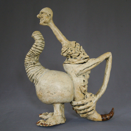 Dirk Dahl Artwork Teapot, 2012 Handbuilt Ceramics, undecided