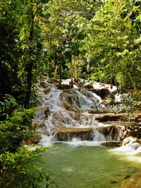 Daniel B. Mcneill  'Dunn River Falls Kingston Jamaica', created in 2011, Original Photography Color.
