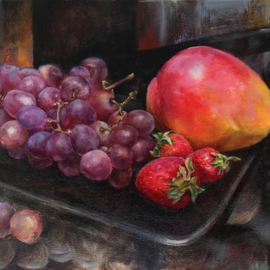 fruits on plate By Dariusz Bernat