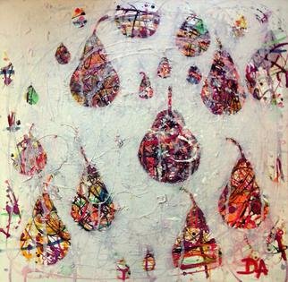 Dariya Afanaseva: 'pears in my mind', 2014 Acrylic Painting, Abstract.  canvas/ acrylic 60cm x 60cm 2014     ...