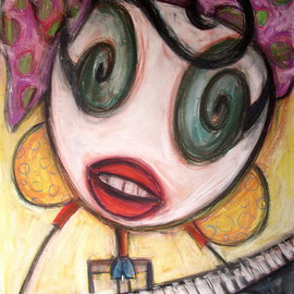 Darija Radakovic: 'Amy Winehouse', 2009 Pastel, Portrait. Artist Description:  My Amy, Amy Winehouse ...