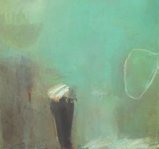 David Zylstra: 'un5', 2008 Oil Painting, Abstract Landscape.  this image of being under water.San Francisco or maybe the Atlantic. ...
