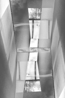 David Eric Gordon: 'Reconfigured Architecture 3', 2013 Digital Art, Surrealism.   pencil on paper    ...