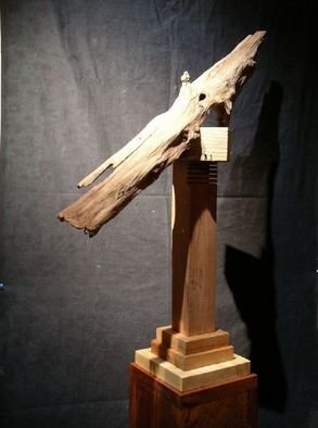 Artist: David Chang - Title: At Rest - Medium: Wood Sculpture - Year: 2004
