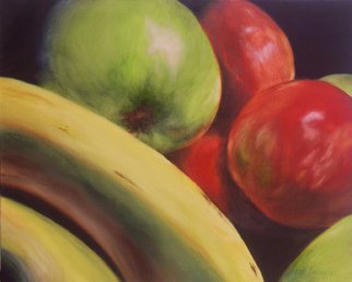 Artist: Dana Dabagia - Title: Fruit in Macro - Medium: Oil Painting - Year: 2011