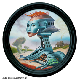 Dean Fleming: 'Libre', 2006 Oil Painting, Surrealism. Artist Description:   One in a series of images depicting the landscape of the imagination.  ...