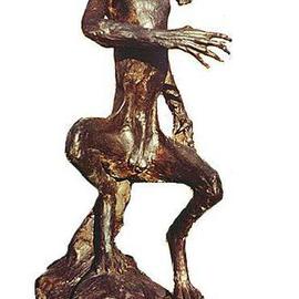 Devi Delavie: 'cerberus', 1974 Bronze Sculpture, Mythology. Artist Description: The legendary three- headed bad guy who guards the entrance of the underworld. ...