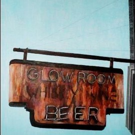 Denise Dalzell: 'Glow Room', 2008 Acrylic Painting, Representational. 