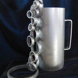 Diana Carey Artwork My Cup Runneth Over, 2014 Steel Sculpture, Abstract