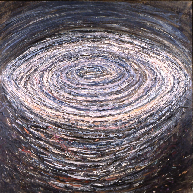 Dorothy Englander  'Whirlpool', created in 1991, Original Painting Oil.