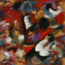 Lou Posner: 'Pendant to Shoes', 2000 Oil Painting, Fashion. Artist Description: A pendant is an additional, usually smaller, thing or part that supplements or complements another, larger part.  This painting is a pendant to the 22x42 ( horizontal) painting, Shoes,  and is currently in a Rio de Janeiero collection....