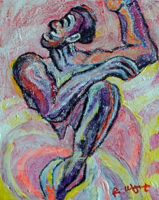 Artist: Richard Wynne - Title: Dancer - Medium: Oil Painting - Year: 2010