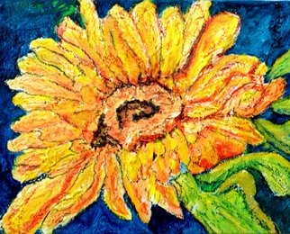 Richard Wynne: 'Flowers', 2010 Oil Painting, Floral.    flowers_ floral_ representational ...