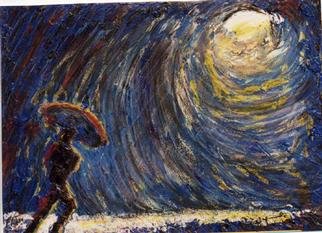 Artist Richard Wynne. 'Rainy Night Mood' Artwork Image, Created in 1998, Original Photography Color. #art #artist