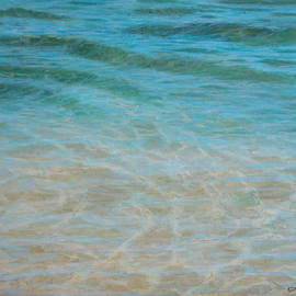 Edna Schonblum: 'Arpoador serie one', 2011 Oil Painting, Seascape. 