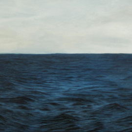 Edna Schonblum: 'high sea', 2011 Oil Painting, Seascape. 