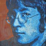 John Lennon Portrait Three, Erick Nogueda