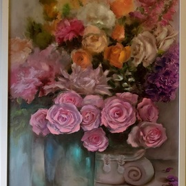 colorful roses By Elena Mardashova