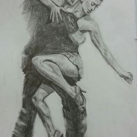 Eli Gross: 'Tango , 10 Drawings ', 2014 Pencil Drawing, Figurative. Artist Description:  10 Original Drawings - each one 1200 USD ...