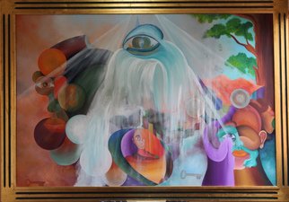 Artist: Emanuel Aguiar - Title: AGUA CRISTALINA - Medium: Oil Painting - Year: 2017