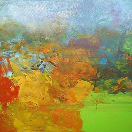 Emilio Merlina: 'Promised Land', 2015 Oil Painting, Fantasy. Artist Description:    on canvas   ...