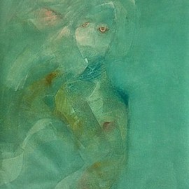 Emilio Merlina: 'angel of forgiveness 011 02', 2011 Oil Painting, Fantasy. 