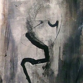 Emilio Merlina: 'barely see', 2007 Charcoal Drawing, Inspirational. Artist Description:  charcoal on canvas ...