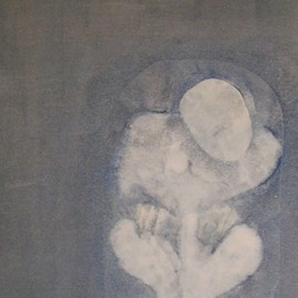 Emilio Merlina: 'curious angel 06', 2006 Oil Painting, Inspirational. Artist Description: oil on canvas...