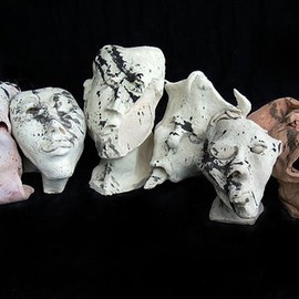 Emilio Merlina Artwork dirty rain, 2012 Ceramic Sculpture, Fantasy