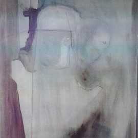 Emilio Merlina: 'do i know you', 1994 Acrylic Painting, Inspirational. Artist Description: acrilyc on canvas...