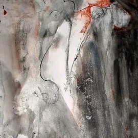Emilio Merlina: 'elapsing', 2008 Charcoal Drawing, Inspirational. Artist Description:  charcoal on cardboard ...