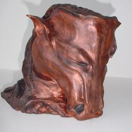 Emilio Merlina: 'fauvorite piece', 1992 Ceramic Sculpture, Inspirational. Artist Description: sculpture terracotta...