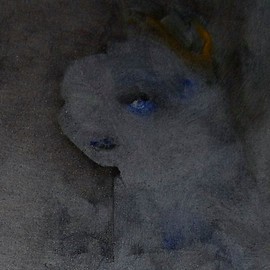 Emilio Merlina: 'for an old blue dream 010', 2010 Oil Painting, Fantasy. Artist Description:  oil on canvas   ...