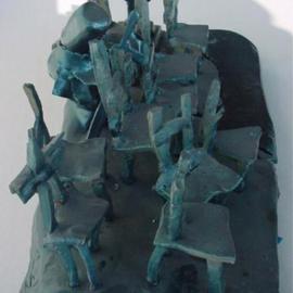 Emilio Merlina: 'forgetful sleep', 1997 Ceramic Sculpture, Inspirational. Artist Description: sculpture terracotta...
