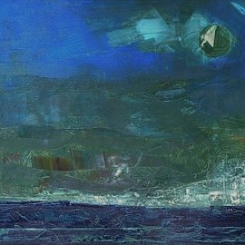 Emilio Merlina: 'freeport', 2017 Oil Painting, Fantasy. Artist Description: canvas , evolution of existing work...
