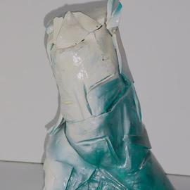 Emilio Merlina: 'frost', 1989 Ceramic Sculpture, Inspirational. Artist Description: sculpture terracotta...