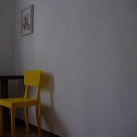 Emilio Merlina: 'in a corner of my mind', 2006 Color Photograph, Inspirational. Artist Description: I would like to sit on this old chair to meditate on but I am to afraid it will take me to old thoughts , the warrior seems to advise me to rest , the hard battles are ended for the moment  . e. m. ...