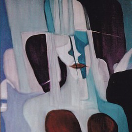 Emilio Merlina: 'involved', 1985 Oil Painting, Inspirational. Artist Description: oil on canvas...