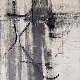 Emilio Merlina: 'just to do not forget you 07', 2007 Charcoal Drawing, Inspirational. Artist Description:  charcoal on canvas ...