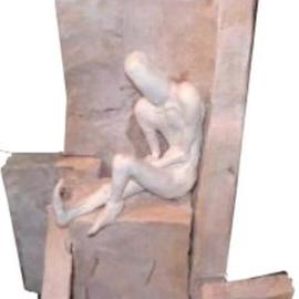 Emilio Merlina: 'lastly', 1996 Ceramic Sculpture, Inspirational. Artist Description: sculpture ceramic...