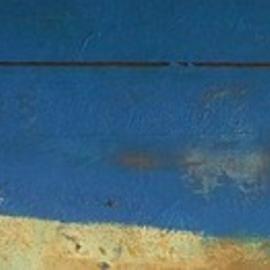 Emilio Merlina: 'leftovers of blue', 2017 Oil Painting, Fantasy. Artist Description: on mediodensit...